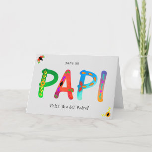 PAPI Bold Geometric Boho Far's Day Kort