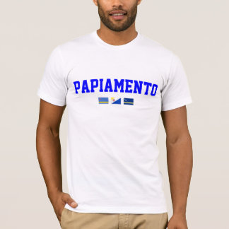 Papiamento grundläggande amerikan S - 3XL T Shirt