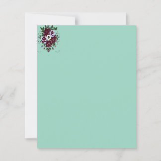 Papier à Lettres Floral – Bouquet de Violettes