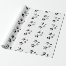 Papier Cadeau Anniversaire Garçon – Gris Presentpapper