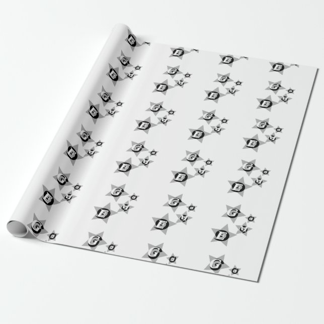 Papier Cadeau Anniversaire Garçon – Gris Presentpapper (Utrullad)