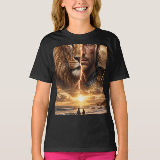 Papier cadeau Epic Lion and Warrior Sunset T Shirt
