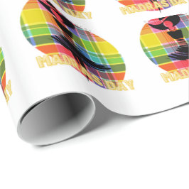 Papier cadeau Madras day  Presentpapper