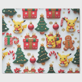 papier cadeaux Pokémon Presentpapper
