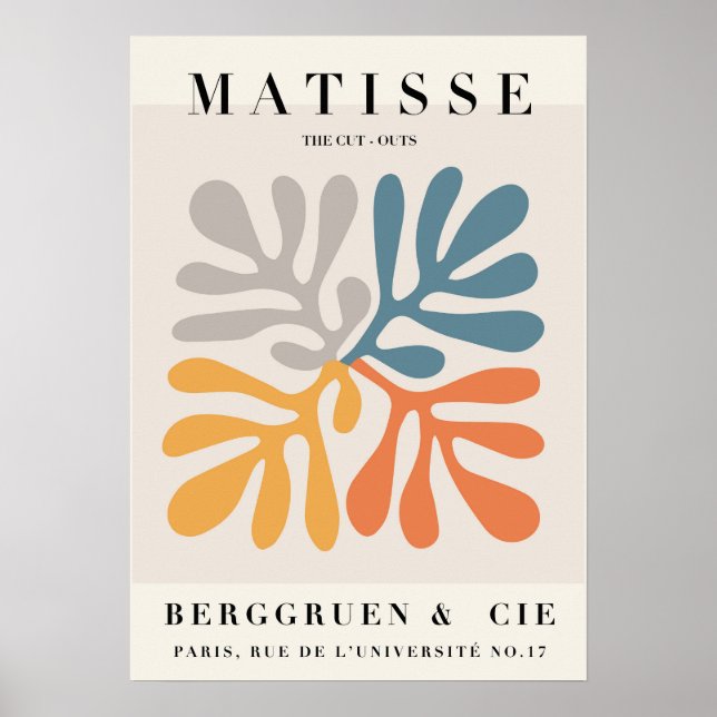 Papiers Coupes Poster (Framsidan)