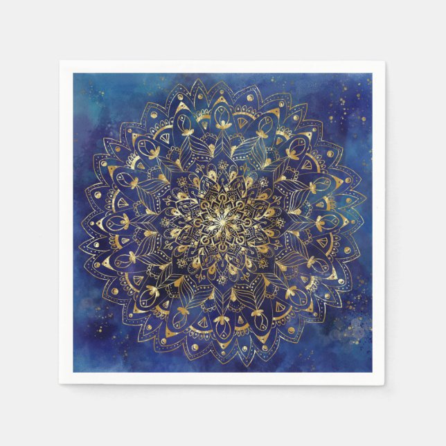 Papierservietten Mandala Design Pappersservett (Framsidan)