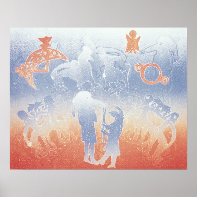 Papil birdman vandrar 1995 poster (Framsidan)