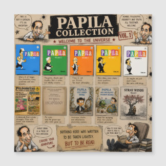 Papila Collection Magnet – 5" × 5"