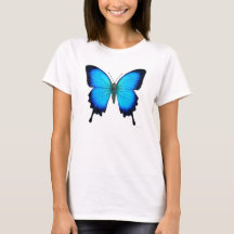 Papilio Ulysses Butterfly Dam Skörd Shirt