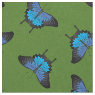 Papilio Ulysses Swallowtail Butterflies Butterfly Tyg