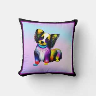 Papillion Pop Art Pastel Kudde
