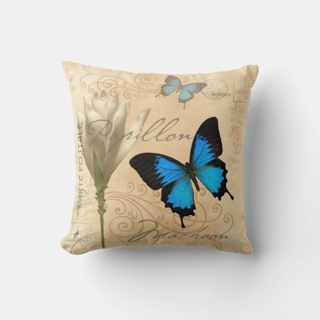 Papillion Postal Pillow Kudde (Framsida)