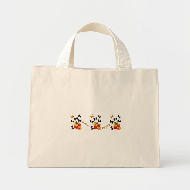 Papillon Älskare Gifts Mini Tygkasse (Framsidan)