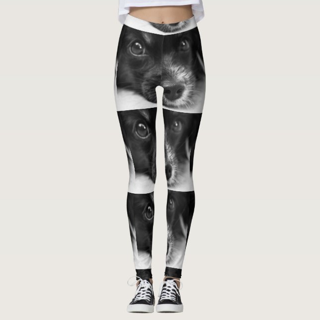 papillon ansikte leggings (Framsida)