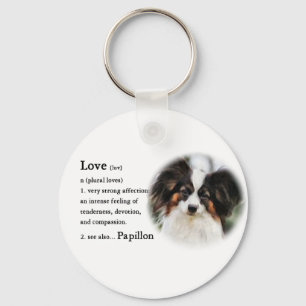 Papillon Art Gifts Nyckelring
