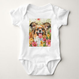 Papillon Baby Bodysuit – Watercolor T Shirt