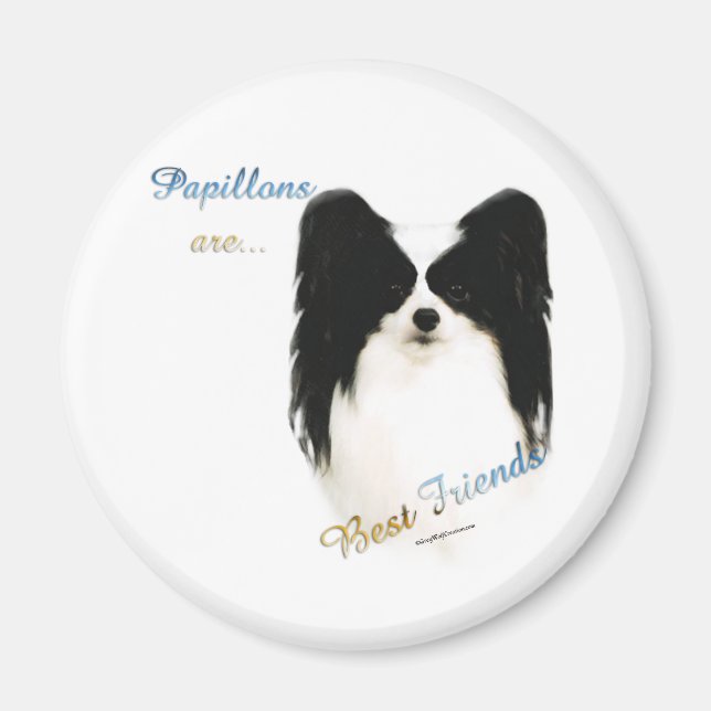 Papillon Best Friend 2 - Magnet (Framsidan)
