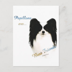 Papillon Best Friend 2 Vykort
