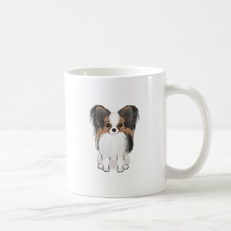 Papillon (bild) kaffemugg