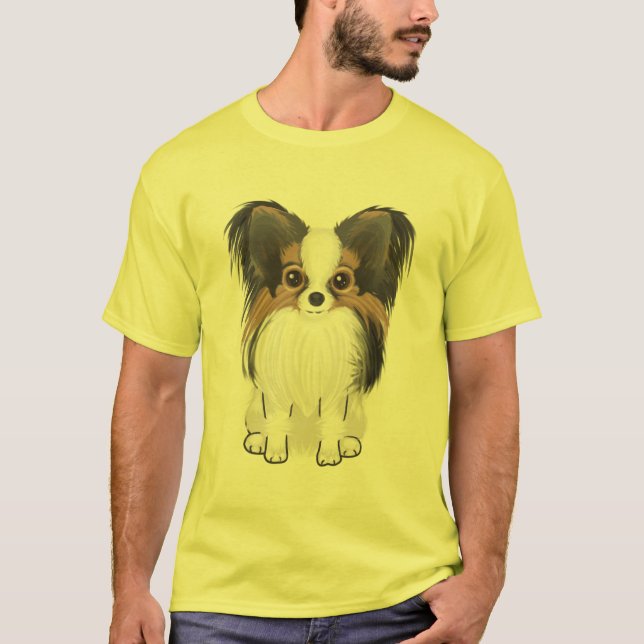 Papillon (bild) t-shirt (Framsida)