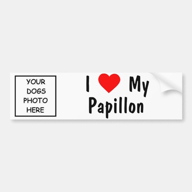 Papillon Bildekal (Framsidan)