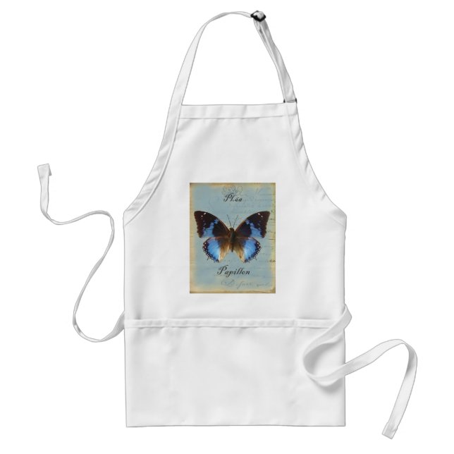 Papillon bleu förkläde (Framsidan)