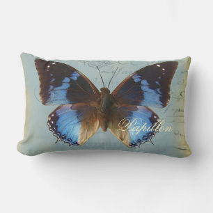 Papillon bleu lumbarkudde