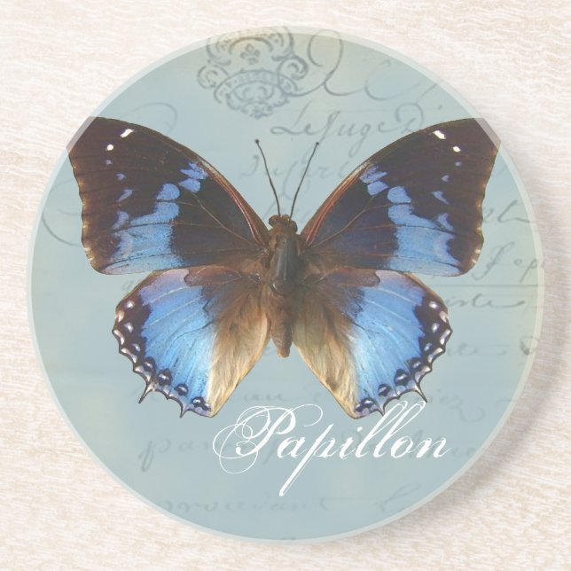 Papillon bleu underlägg (Framsidan)
