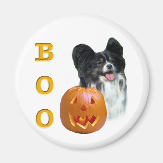 Papillon Boo Magnet (Framsidan)