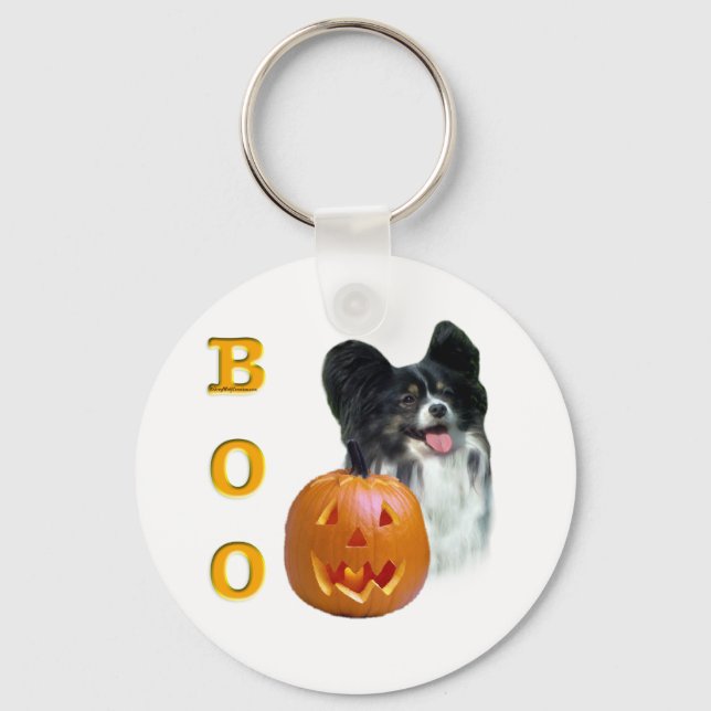 Papillon Boo Nyckelring (Framsida)