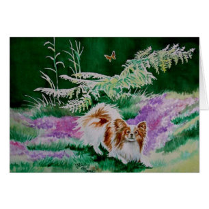 Papillon "Butterfly Garden" Hälsningskort