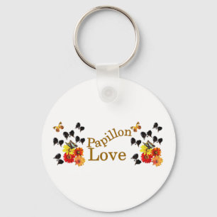 Papillon Butterfly Gifts Nyckelring