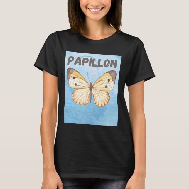 Papillon Butterfly T Shirt (Framsida)