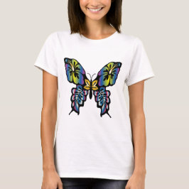 Papillon Dam Butterfly-design. Tröja