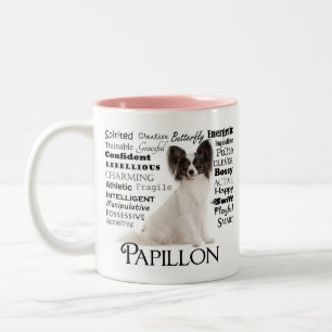 Papillon dragmugg Två-Tonad mugg