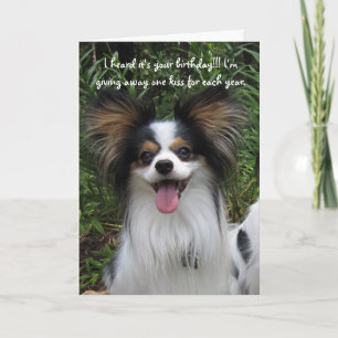 Papillon Du är hur gammalt födelsedagskort Kort