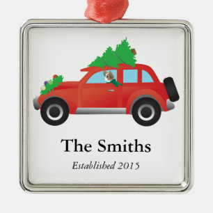 Papillon eller Chi med lång funktionsnedsättning s Julgransprydnad Metall