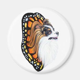 Papillon Fantasy Vingar Magnet