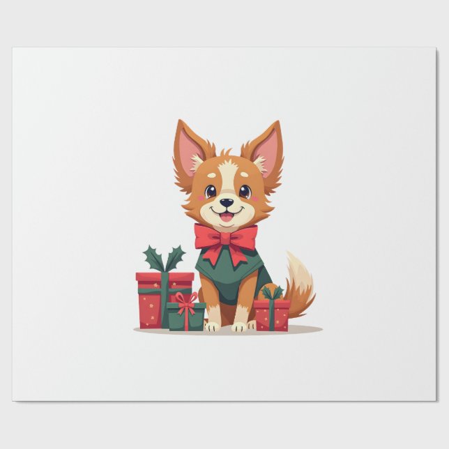 Papillon Festiv Slöja Presentpapper (Platt)