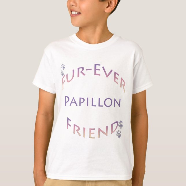 Papillon Furever Tee Shirt (Framsida)