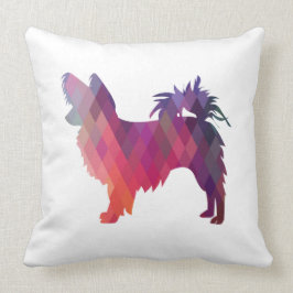 Papillon Geometric Mönster Modern Silhouette Kudde