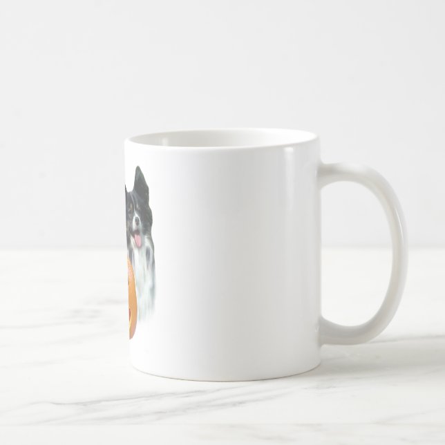Papillon Halloween BOO Kaffemugg (Höger)