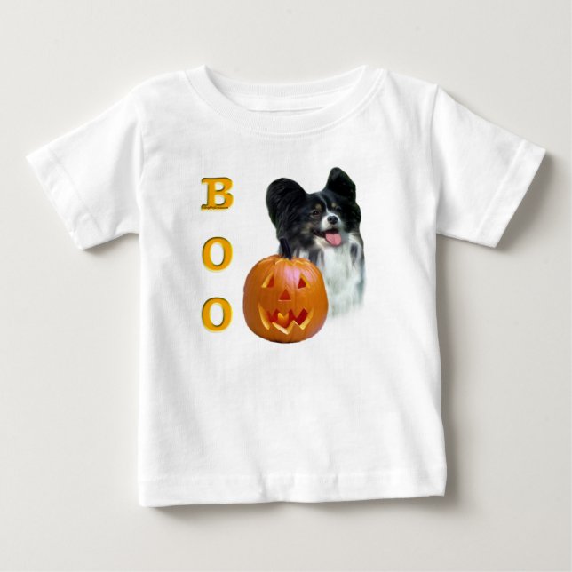 Papillon Halloween BOO T-shirt (Framsida)