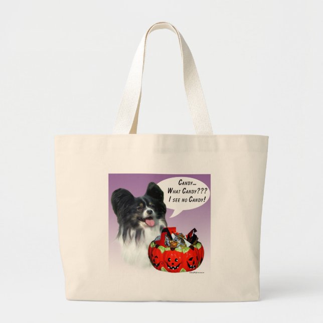Papillon Halloween Candy Jumbo Tygkasse (Framsidan)
