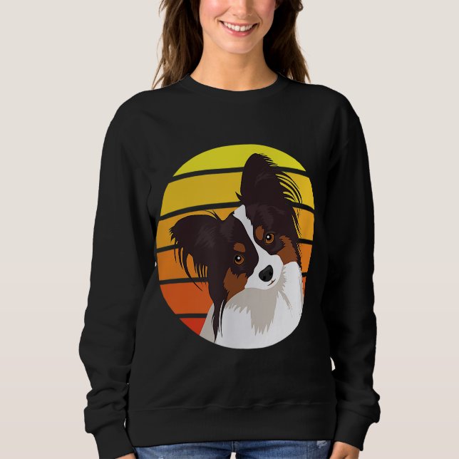 Papillon Hund älskare Gift T Shirt (Framsida)