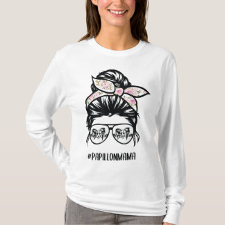 Papillon hund, bjästhölje, papillon m t shirt