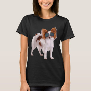 Papillon Hund i R best for Hund T Shirt