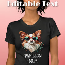 Papillon Hund Mamma