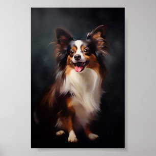 Papillon hund poster