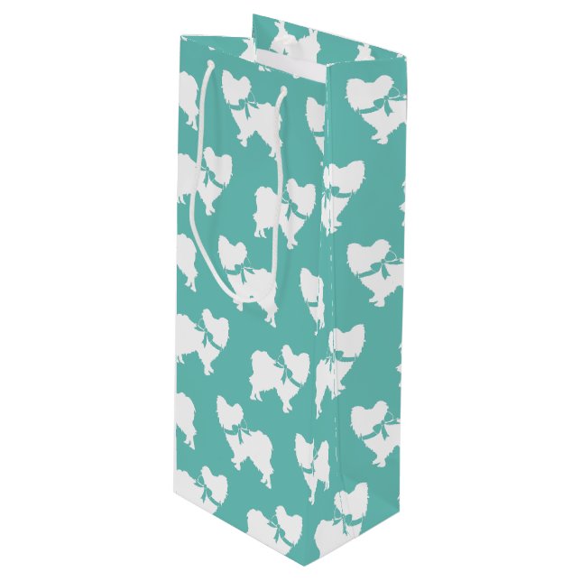 Papillon Hund Puppy (Framsidan Vinklad)